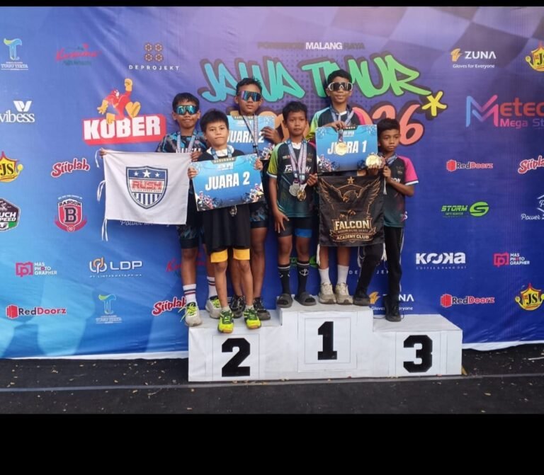 BANGGAKAN MADRASAH, SISWA MIN 1 SIDOARJO BAWA PULANG PIALA GUBERNUR RELI SEPATU RODA